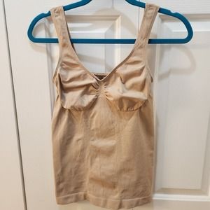 Shear Shapewear Women's size Med Nude Top